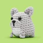 Kibakids - Hugo the French Bulldog Crochet Kit