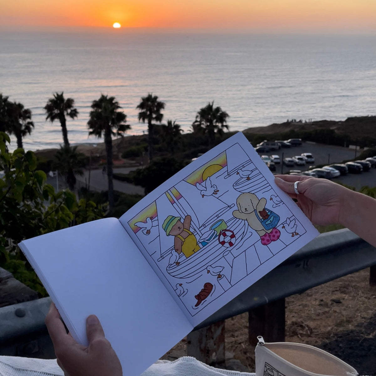 Kibakids - Day to Night Coloring Book