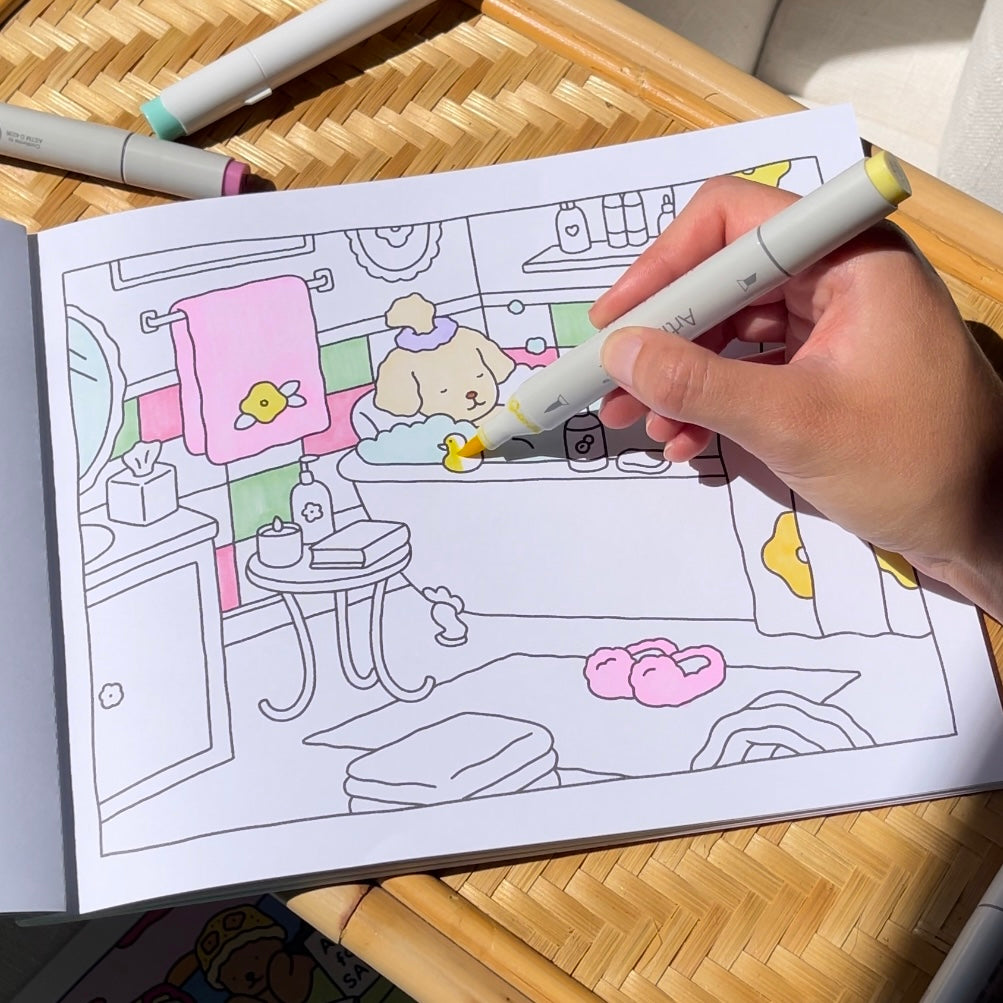 Kibakids - This & That Coloring Book