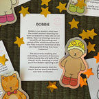Kibakids - Kibakids Glitter Sticker + Info Card