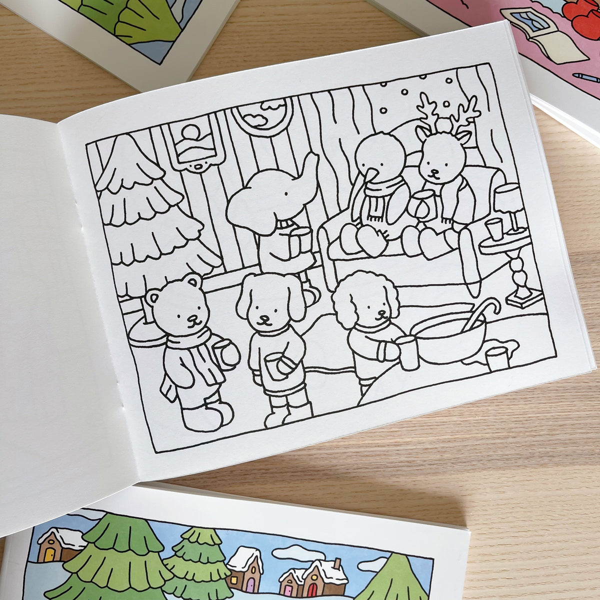 Kibakids - Winter Coloring Book '21