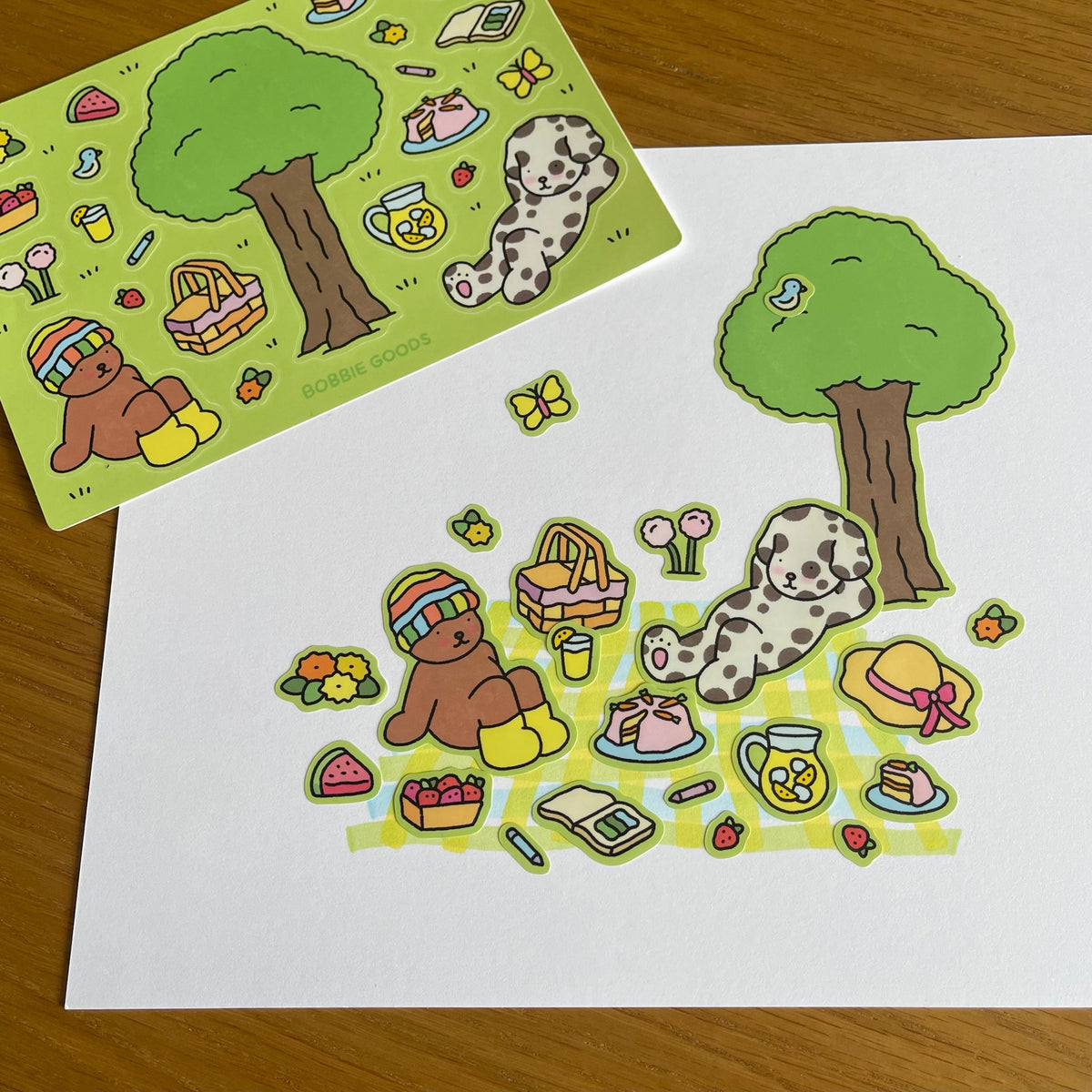 Kibakids - Picnic Sticker Sheet