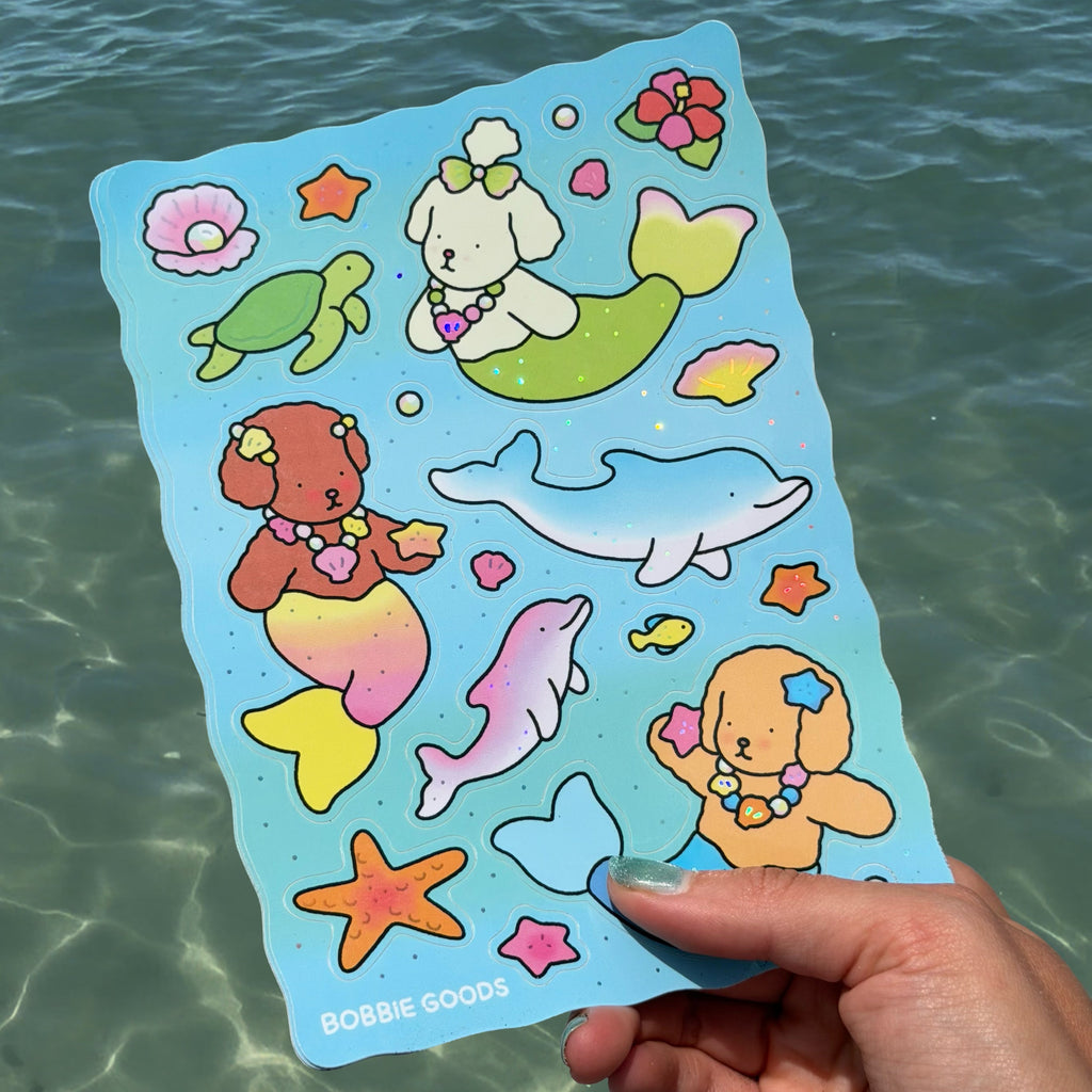 Kibakids - Mermaid Sticker Sheet