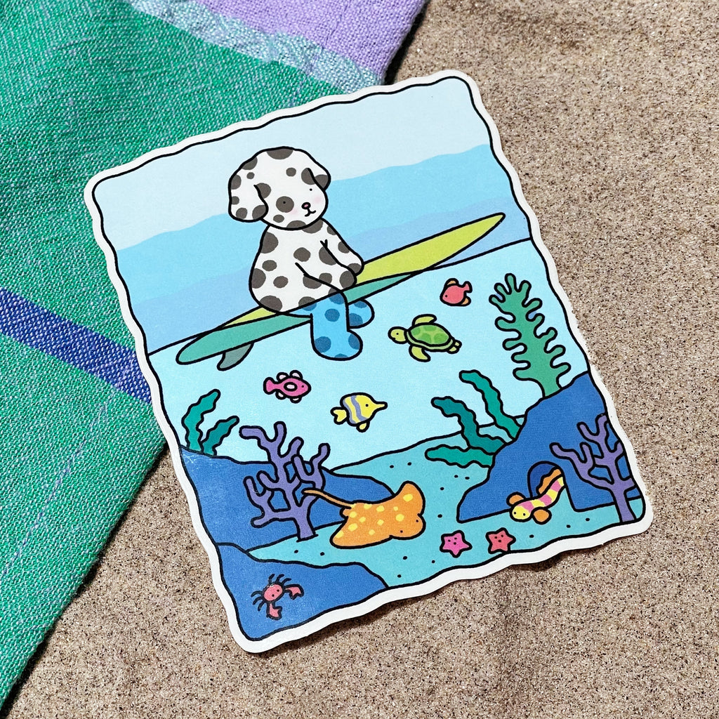 Kibakids - Underwater Clear Sticker