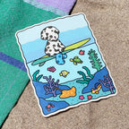 Kibakids - Underwater Clear Sticker