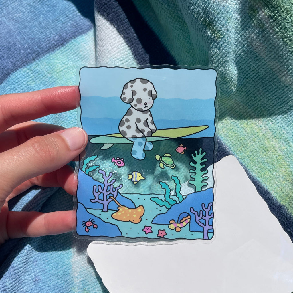Kibakids - Underwater Clear Sticker