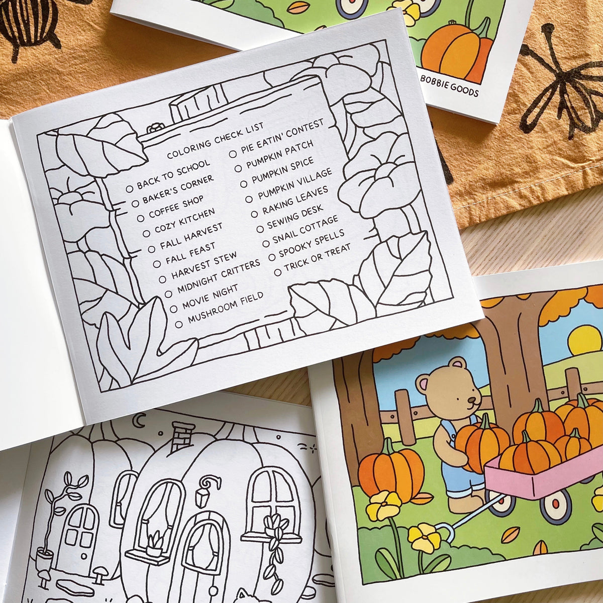 Kibakids - Fall Coloring Book '21