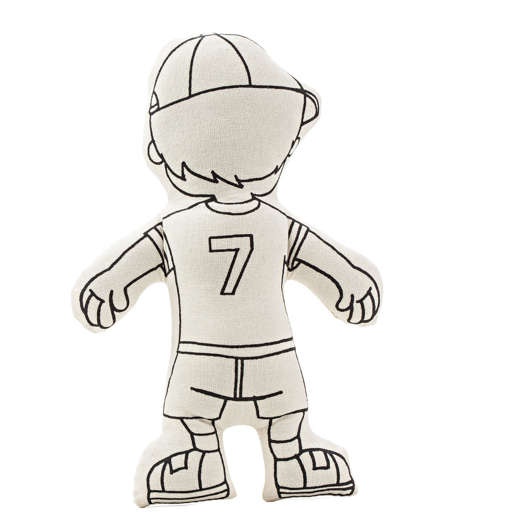 Kibakids - Boy with Cap Coloring Set