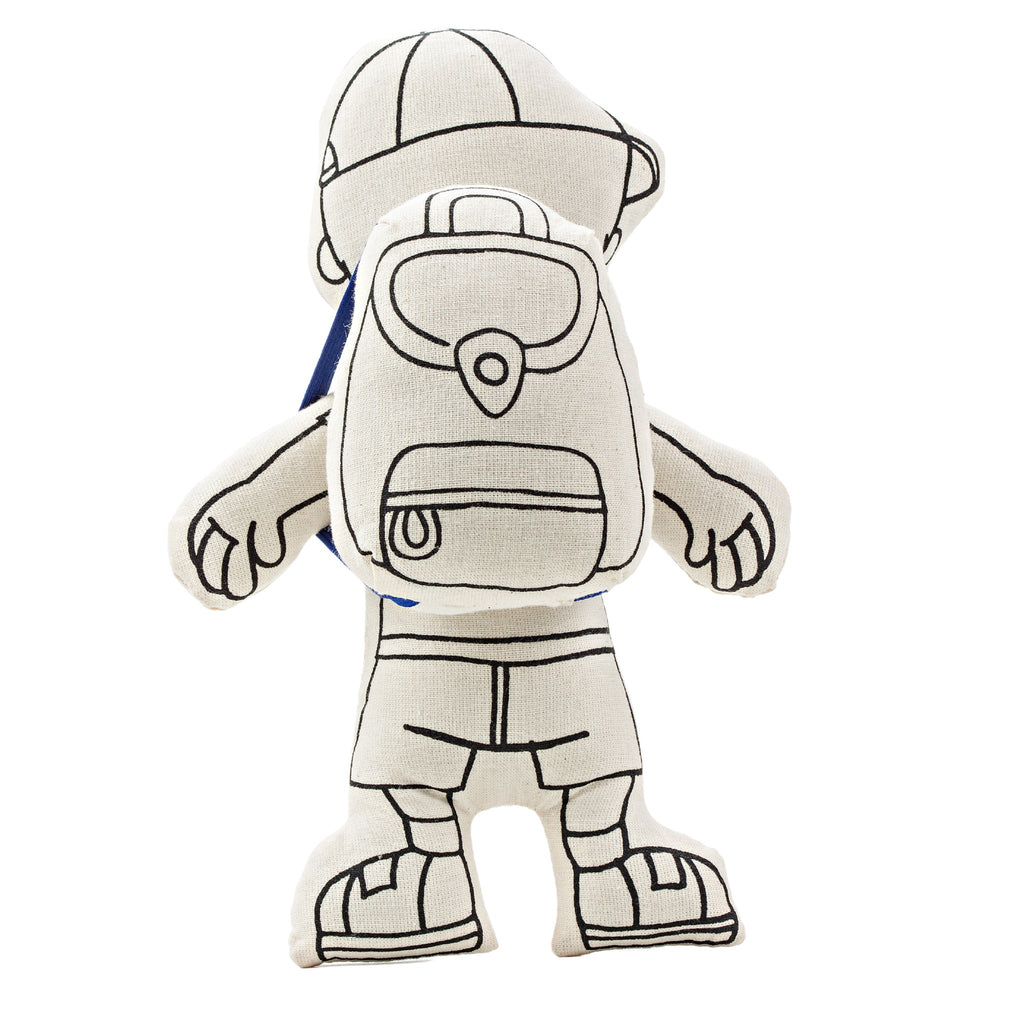 Kibakids - Boy with Cap Coloring Set