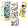 Kibakids - Magnetic Blocks: Animal Coloring Set