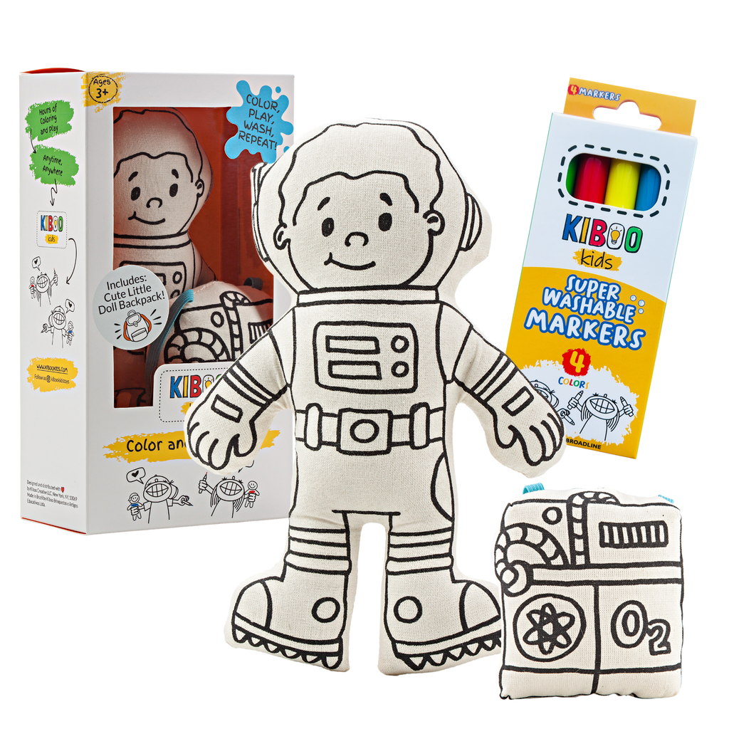 Kibakids - AstroBoy with Space Pack Coloring Set