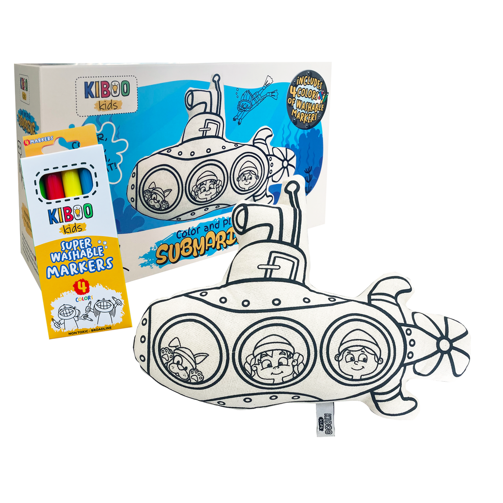 Kibakids - Submarine Coloring Set
