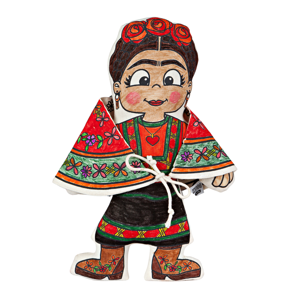 Kibakids - Frida with Shawl Coloring Set