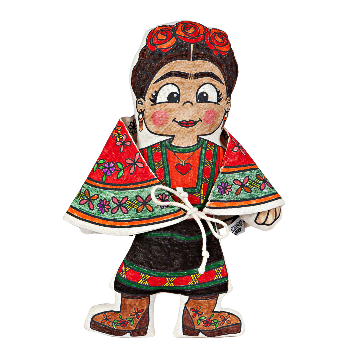 Kibakids - Frida with Shawl Coloring Set