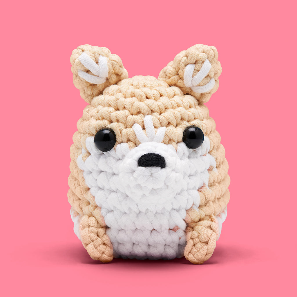 Kibakids - Lizzie the Corgi Crochet Kit