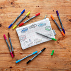 Kibakids - cars, trucks & tractors pencil case