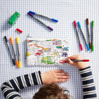 Kibakids - cars, trucks & tractors pencil case
