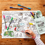 Kibakids - cars, trucks & tractors colour in bundle