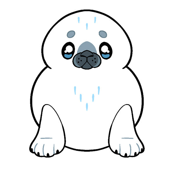 Kibakids - Mini Kibakids Harp Seal