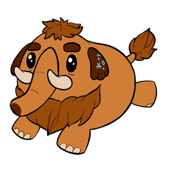 Kibakids - Mini Kibakids Woolly Mammoth II