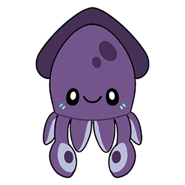 Kibakids - Mini Kibakids Squid