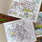 Kibakids - On The Job Coloring Book