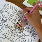 Kibakids - On The Job Coloring Book