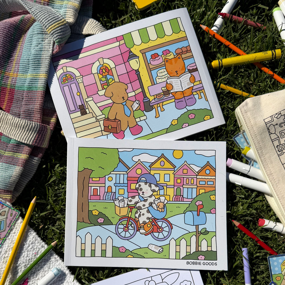 Kibakids - On The Job Coloring Book