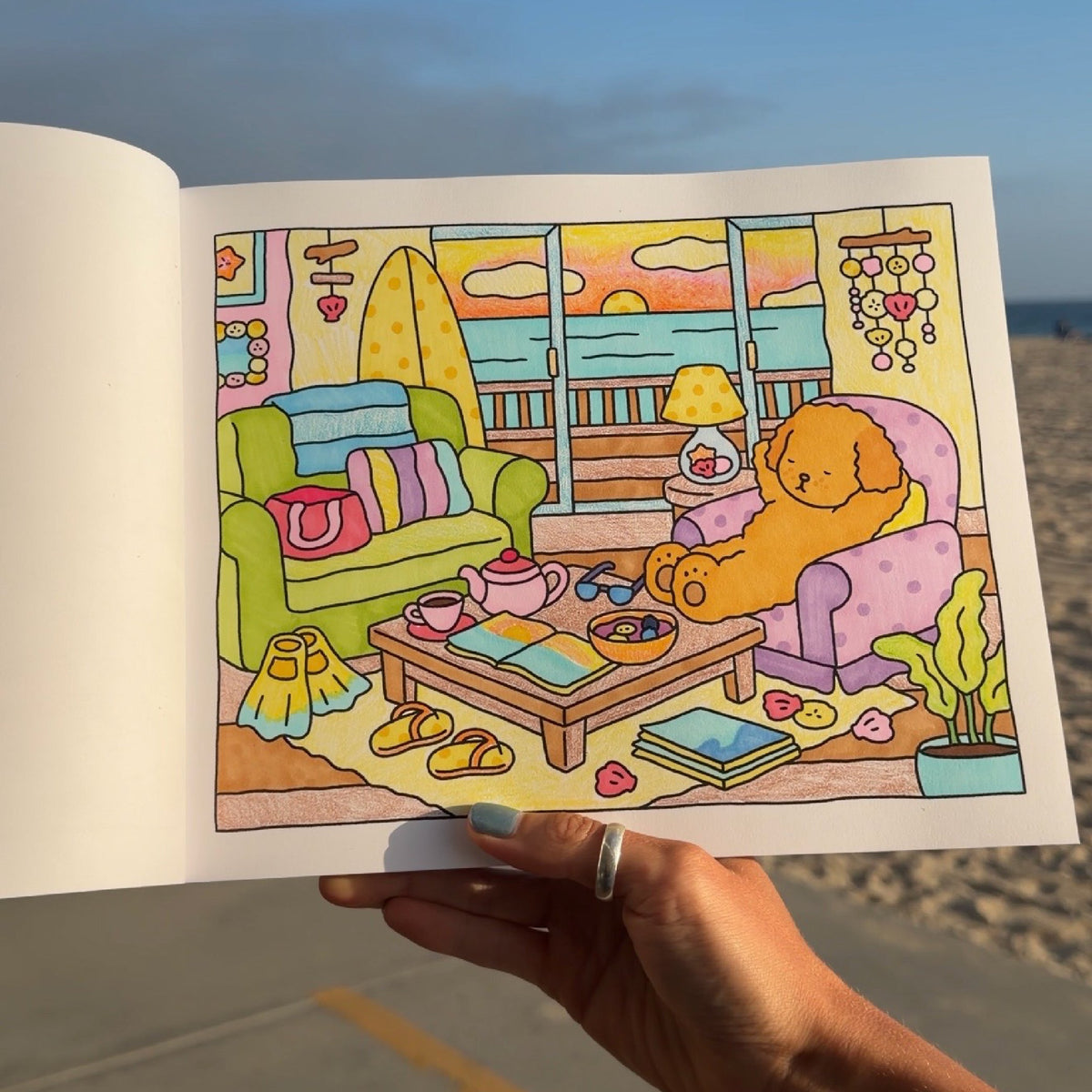 Kibakids - *imperfect* Summer Break Coloring Book