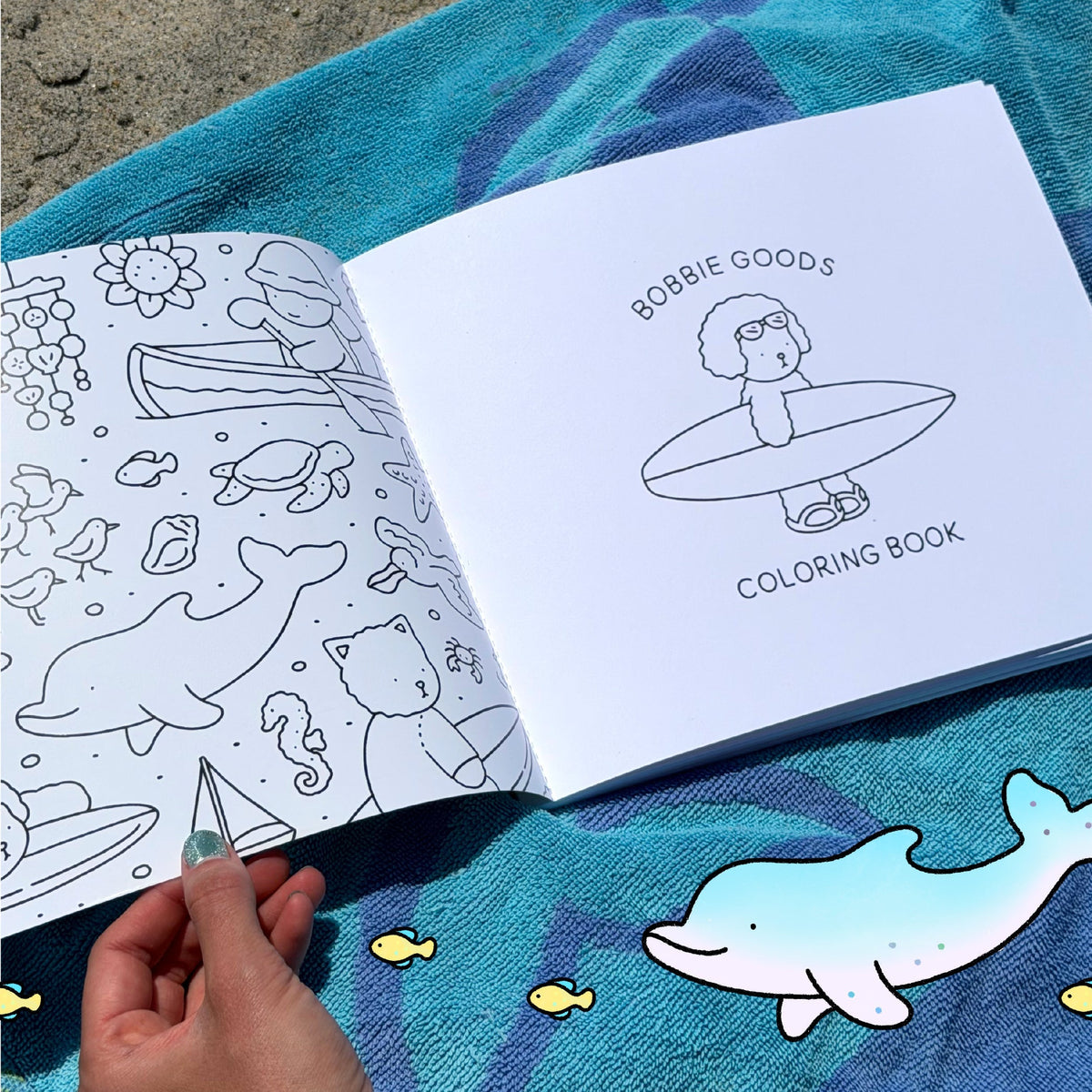 Kibakids - *imperfect* Summer Break Coloring Book