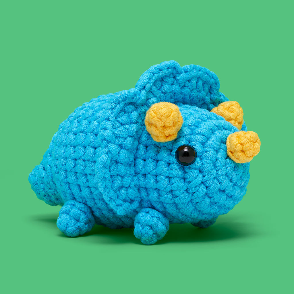 Kibakids - Oscar the Triceratops Crochet Kit