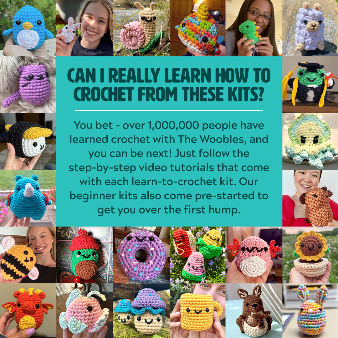 Kibakids - Harley Quinn™ Crochet Kit