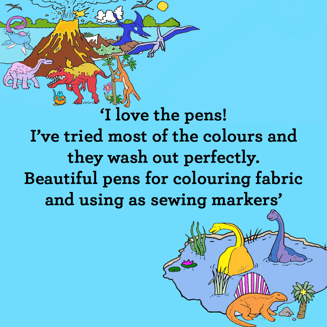 Kibakids - doodle wash-out pen set: classic colours