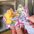 Kibakids - Tea Time Sticker