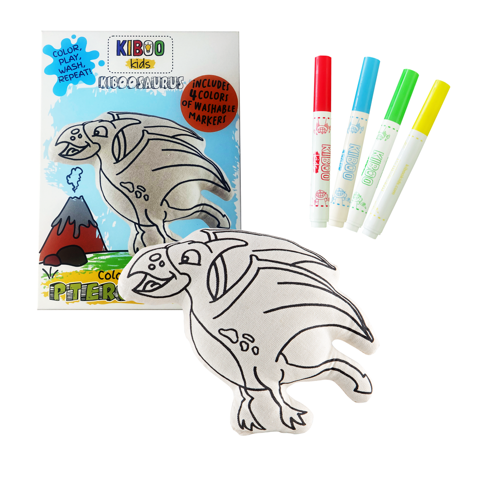 Kibakids - Dino Series: Kibakids Dinosaurs Pterodactyl Coloring Set