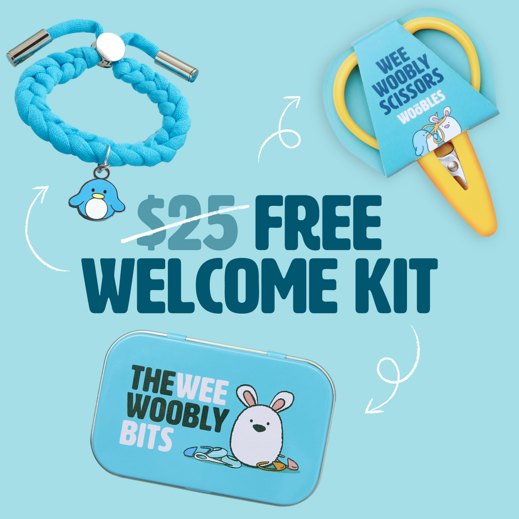 Kibakids - Fred the Dinosaur Crochet Kit for Beginners
