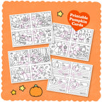 Kibakids - Digital Download • Pumpkin Coloring Grams