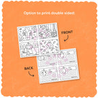 Kibakids - Digital Download • Pumpkin Coloring Grams