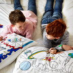 Kibakids - ultimate sleepover bundle - colour your own pillowcase