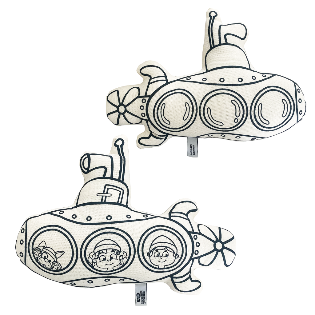 Kibakids - Submarine Coloring Set