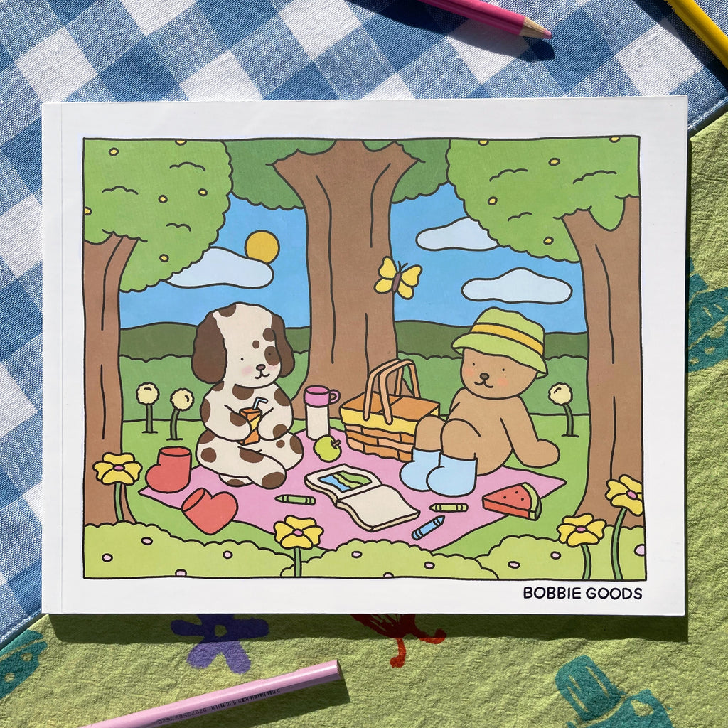 Kibakids - Spring-Summer Coloring Book