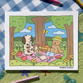 Kibakids - Spring-Summer Coloring Book