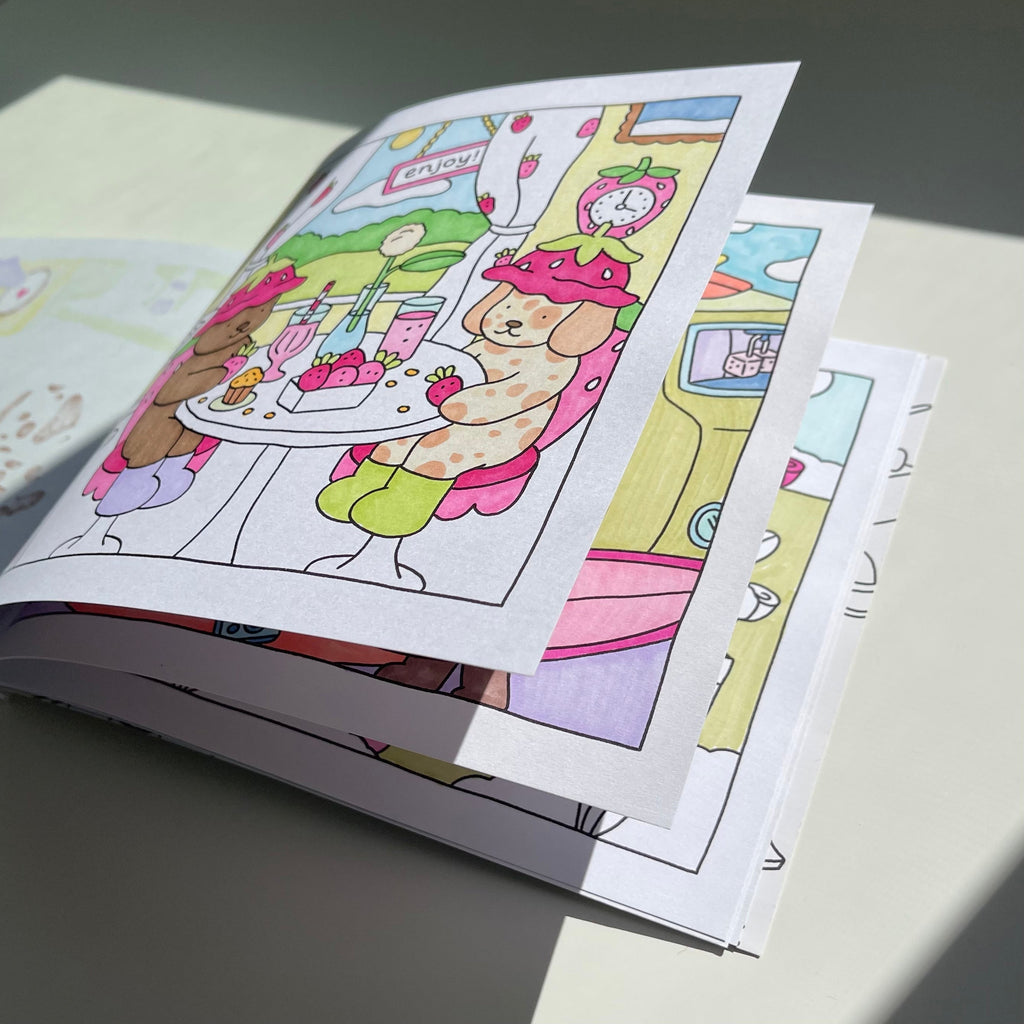 Kibakids - Spring-Summer Coloring Book