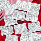 Kibakids - Tear & Share Valentines • Pack of 12
