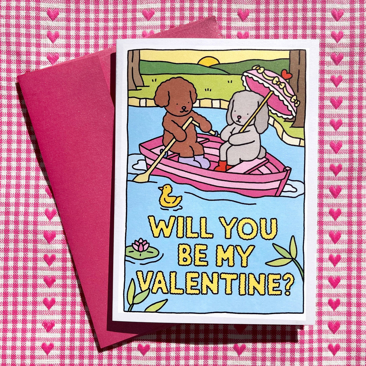 Kibakids - Will You Be My Valentine? Card