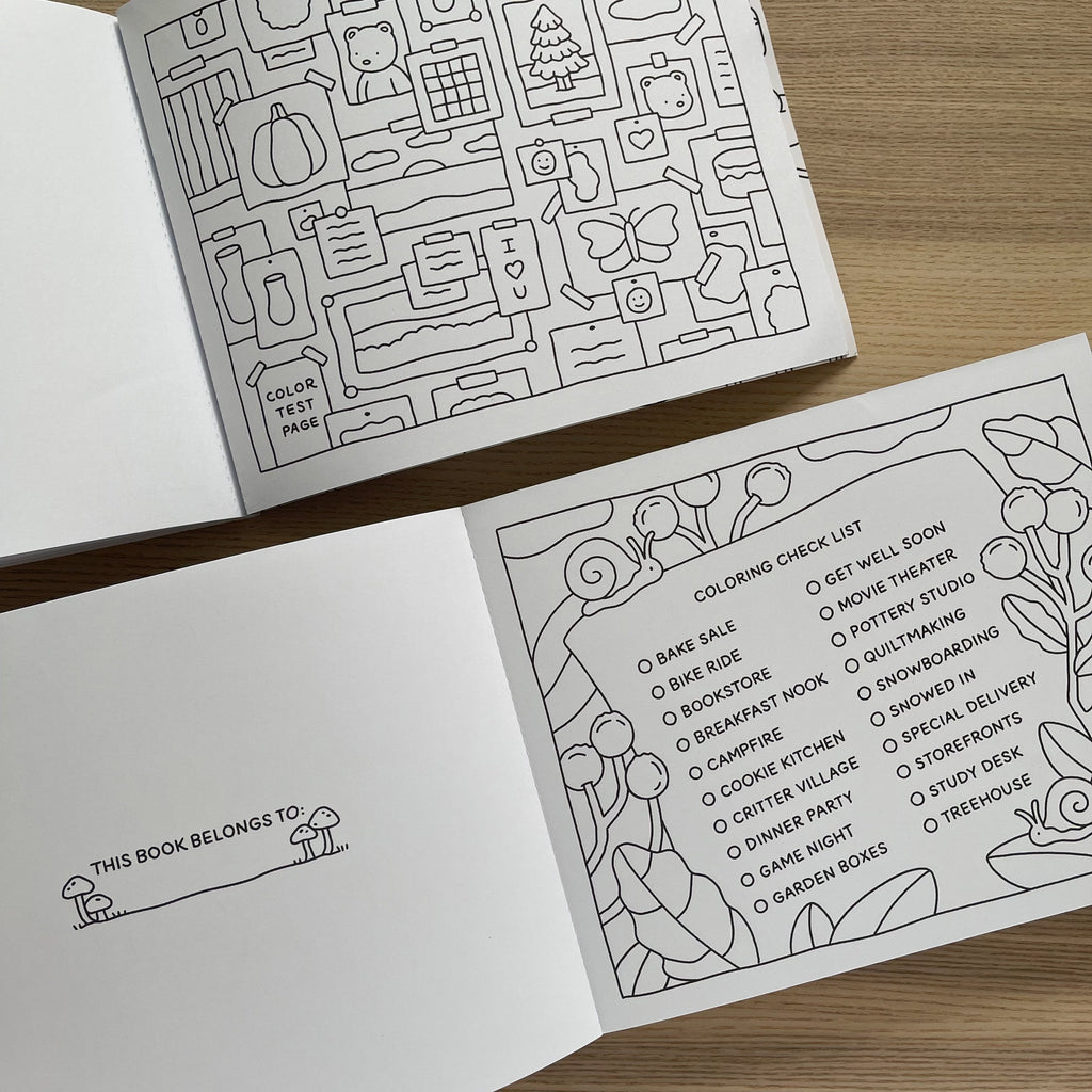Kibakids - Fall-Winter Coloring Book