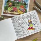 Kibakids - Fall-Winter Coloring Book