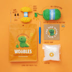 Kibakids - Fred the Dinosaur Crochet Kit