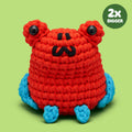 Kibakids - Kurt the Poison Dart Frog Extra Squeezy Crochet kit