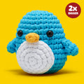 Kibakids - Pierre the Penguin Extra Squeezy Crochet Kit